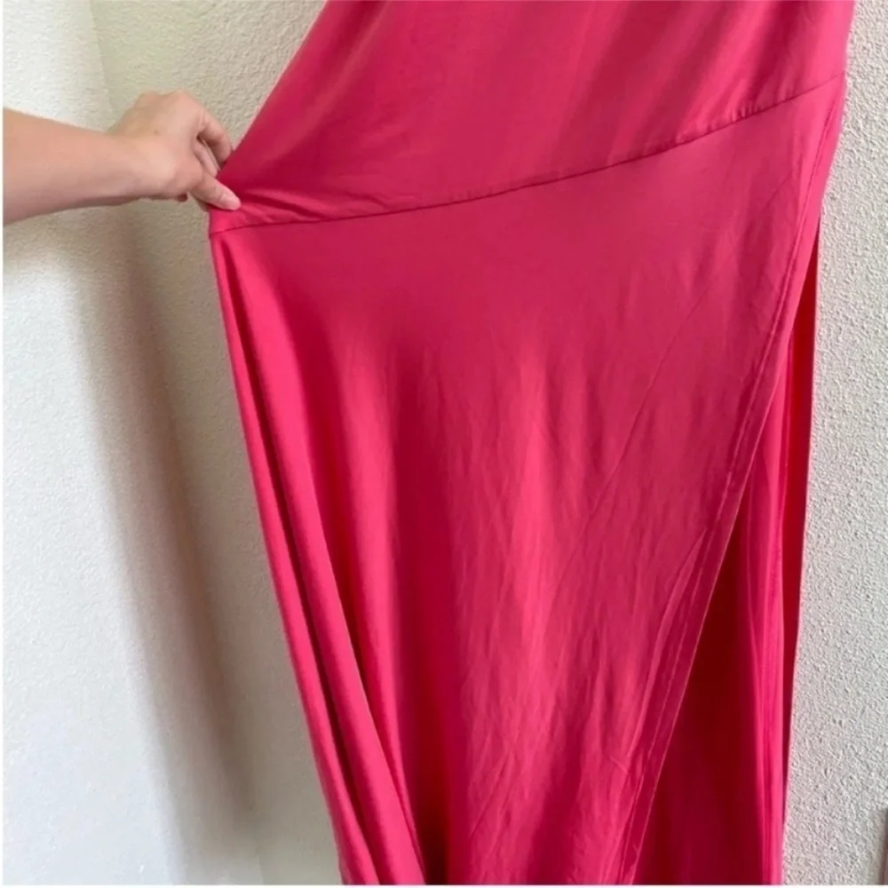 NBD Macduff Slip Maxi Dress Gown Pink - Picture 7 of 12